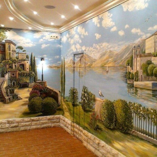 TEXTILE BARRISOL 3D WALL MURAL